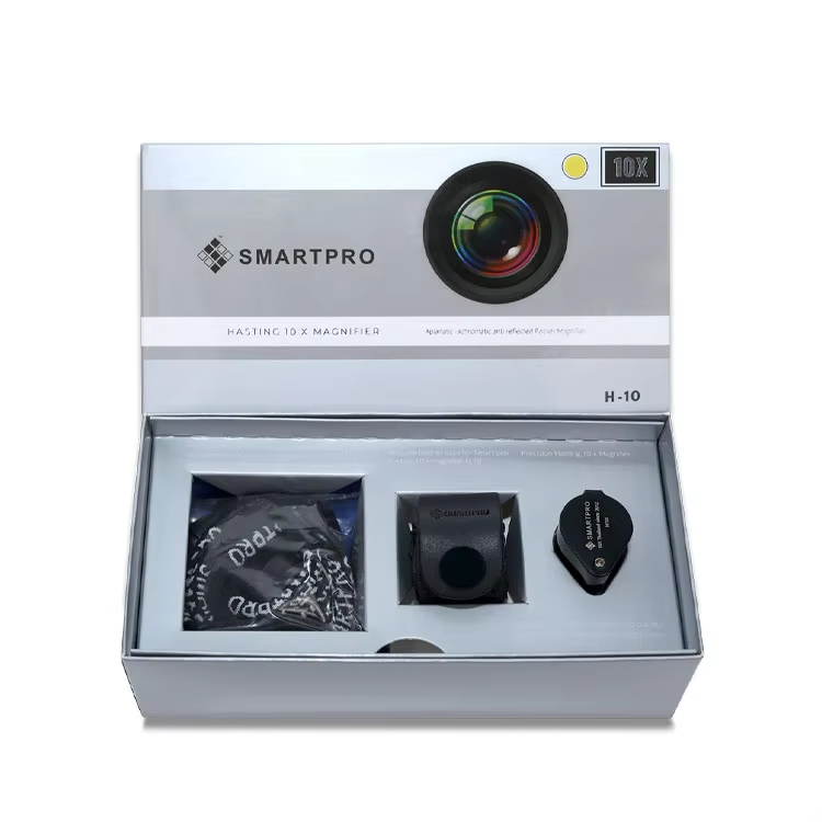 SmartPro H10/H14 14x/10x Professional Jeweler's Loupes for Gemstone Assessment
